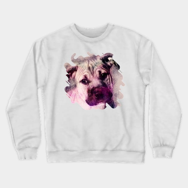 American Staffordshire Terrier - Amstaff Puppy Crewneck Sweatshirt by Nartissima